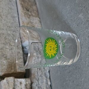 Vintage Schmitt Sohne Sonnenqualitat West Germany Beer Sampler Glass